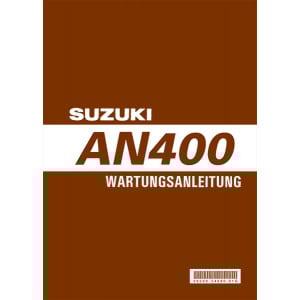 Suzuki AN400 Reparaturanleitung