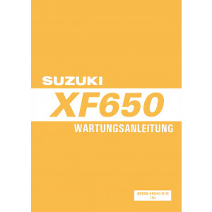 Suzuki XF650 Reparaturanleitung