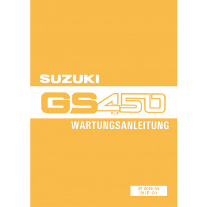 Suzuki GS450 Reparaturanleitung