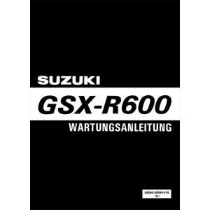 Suzuki GSX-R600 Reparaturanleitung