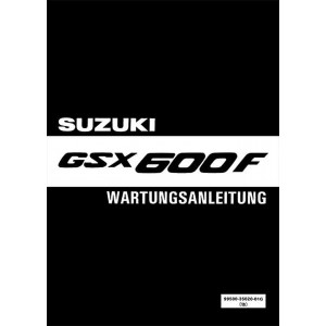 Suzuki GSX600F Reparaturanleitung