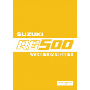 Suzuki RG500 Reparaturanleitung