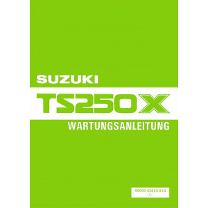 Suzuki TS250X Reparaturanleitung