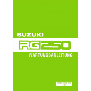 Suzuki RG250 Reparaturanleitung