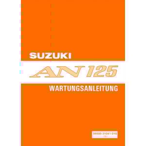 Suzuki AN125 Reparaturanleitung