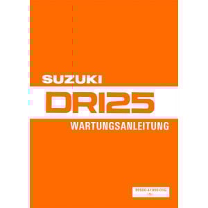 Suzuki DR125 Reparaturanleitung