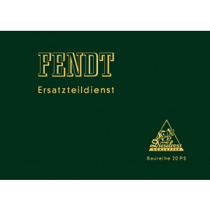 Fendt Baureihe 20PS -  F240G F20G6 F20GH F20H6 Ersatzteilkatalog
