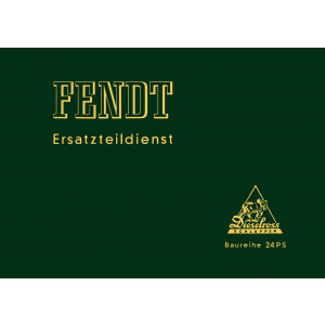Fendt Baureihe 24PS - F24L und F24W Ersatzteilkatalog