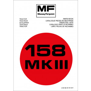 Massey-Ferguson MF158 MK3 Ersatzteilkatalog