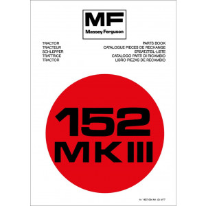 Massey-Ferguson MF152 MK3 Ersatzteilkatalog