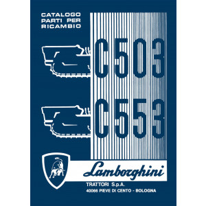 Lamborghini C503 und C553 Ersatzteilkatalog