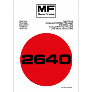 Massey-Ferguson MF2640 Ersatzteilkatalog
