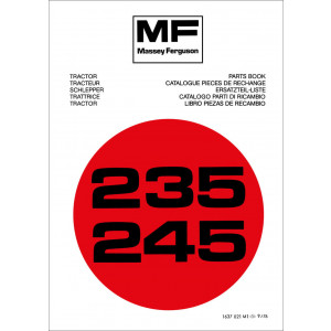 Massey-Ferguson MF235 und MF245 Ersatzteilkatalog