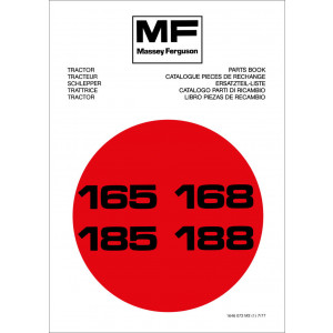 Massey-Ferguson MF165 MF168 MF185 MF188 Ersatzteilkatalog