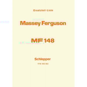 Massey-Ferguson MF148 Ersatzteilkatalog