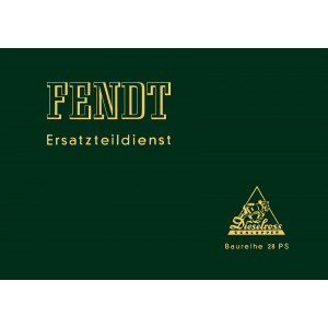 Fendt Baureihe 28PS - F28P und F28H Ersatzteilkatalog