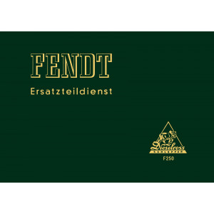 Fendt Geräteträger F250GT Ersatzteilkatalog
