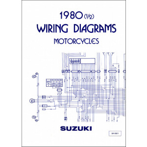 Suzuki 1980 1/2 Motorcycles Wiring Diagrams