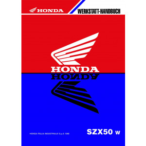 Honda SZX50W Reparaturanleitung