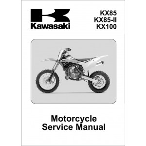 Kawasaki KX85 KX85-II KX100 Service Manual