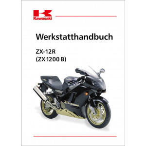 Kawasaki Ninja ZX-12R (ZX 1200-B) Werkstatthandbuch