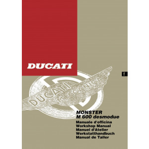 Ducati Monster M600 desmodue Werkstatthandbuch