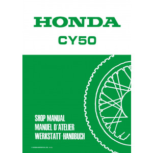 Honda CY50 Reparaturanleitung