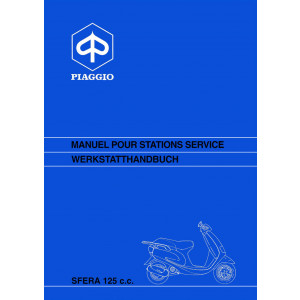 Vespa Sfera 125 Reparaturanleitung