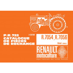 Renault R7054 und R7056 Ersatzteilkatalog