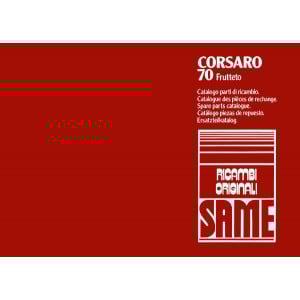 Same Corsaro 70 Frutteto Ersatzteilkatalog