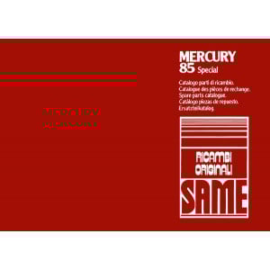 Same Mercury 85 Special Ersatzteilkatalog