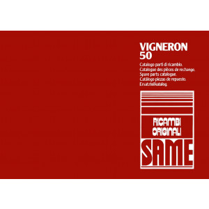 Same Vigneron 50 Ersatzteilkatalog