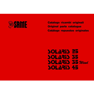 Same Solaris 25 35 35 Wind 45 Ersatzteilkatalog