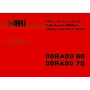 Same Dorado 60 und 70 Ersatzteilkatalog