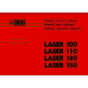 Same Laser 100 110 130 150 Ersatzteilkatalog