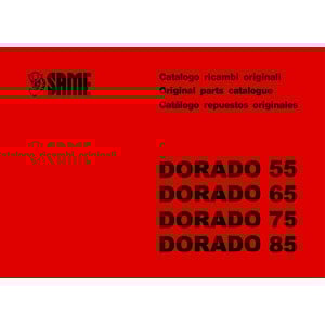 Same Dorado 55 65 75 85 Ersatzteilkatalog