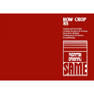 Same Row Crop 85 Ersatzteilkatalog