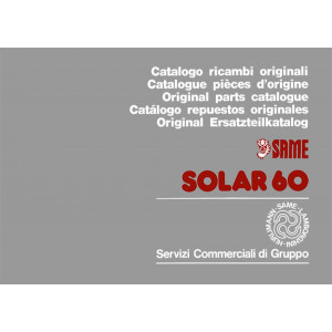 Same Solar 60 Ersatzteilkatalog