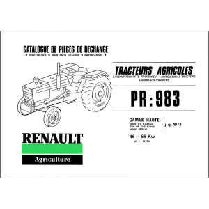 Renault R91 R92 R94 R96 R98 R496 R498 Ersatzteilkatalog