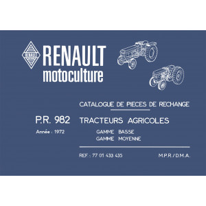 Renault 50 51 53 55 56 57 60 70 80 82 86 88 89 456 486 489 Ersatzteilkatalog