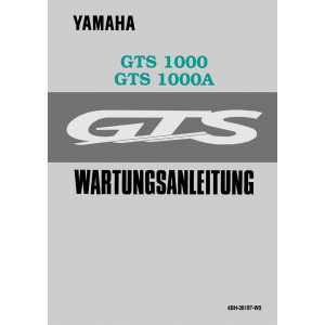 Yamaha GTS1000 und  GTS1000A Reparaturanleitung