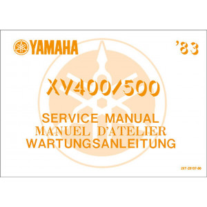 Yamaha XV400 und XV500 Reparaturanleitung