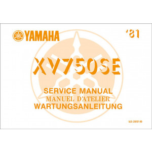 Yamaha XV750SE Reparaturanleitung