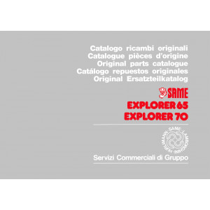 Same Explorer 65 und 70 Ersatzteilkatalog