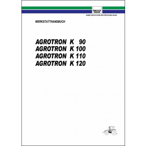Deutz Fahr Agrotron K90 K100 K110 K120 Reparaturanleitung