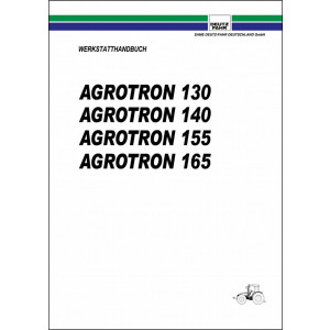 Deutz Fahr Agrotron 130 140 155 165 Reparaturanleitung