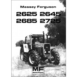 Massey-Ferguson MF2625 MF2645 MF2685 MF2725 Betriebsanleitung
