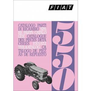 Fiat Traktor 550 Ersatzteilkatalog