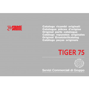 Same Tiger 75 Ersatzteilkatalog