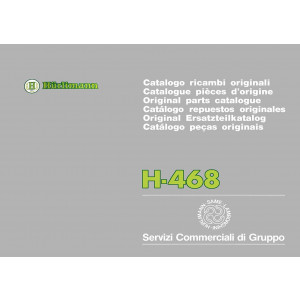 Hürlimann H-468 Ersatzteilkatalog